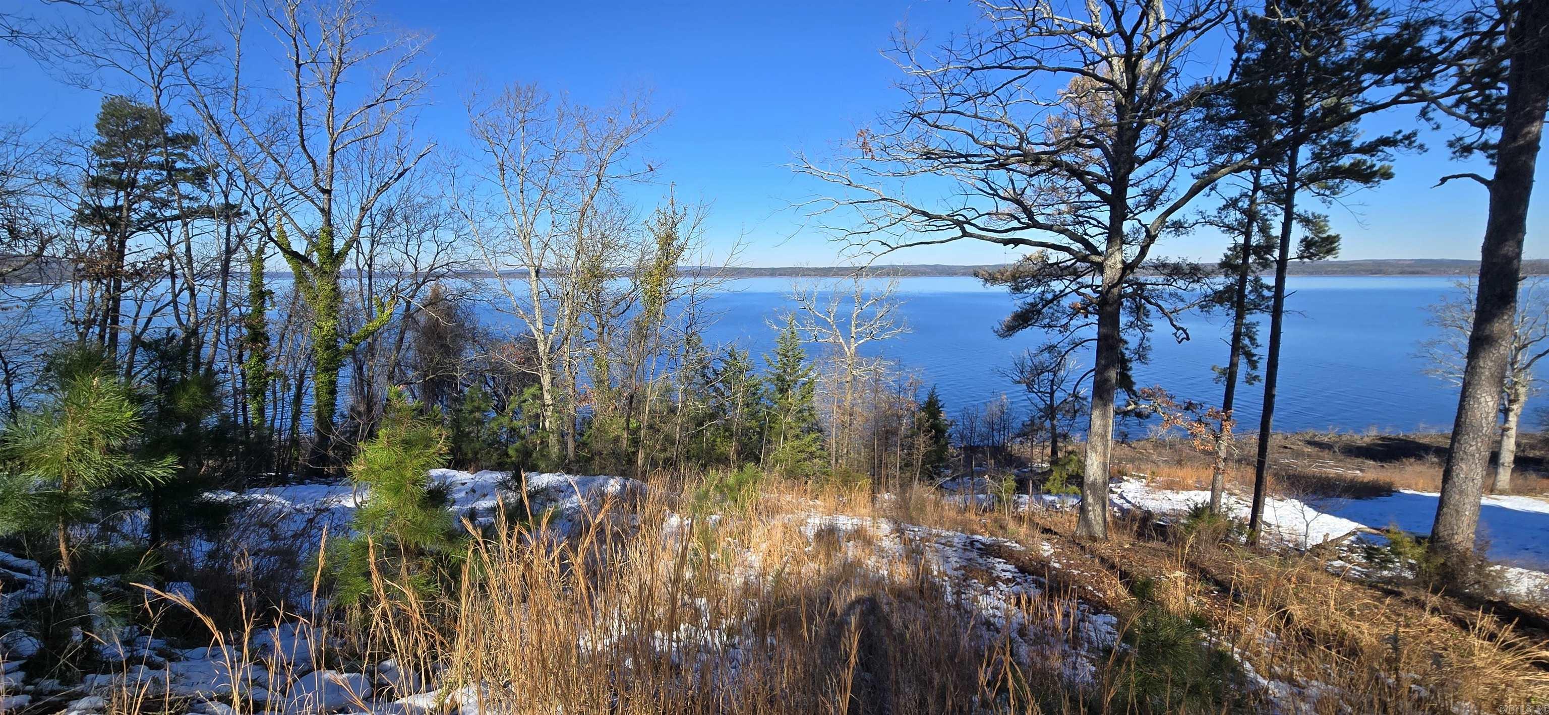 Lakefront lot on Eden Isle with exceptional views of Greers Ferry Lake!