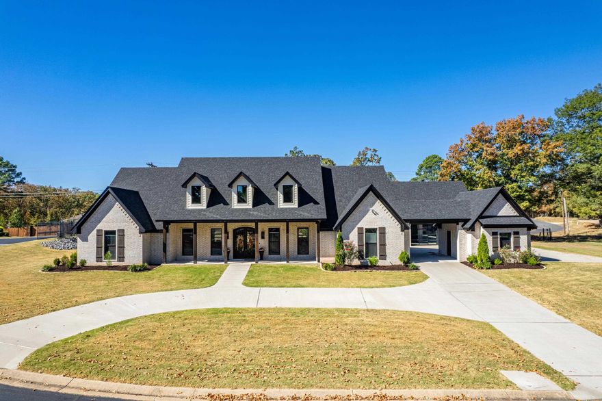 Discover the epitome of luxury living in the West Winds Subdivision with this meticulous 4-bedroom, 3.5-bathroom custom home.Spanning approximately 3,652 square feet, this spacious residence offers an impressive array of amenities. Enjoy movie nights in your private theater, or entertain guests in the outdoor area featuring a kitchen, fireplace, and a stunning swimming pool complete with a diving board and sun deck. The 3.5-car garage provides ample space for vehicles and storage. Inside, you'll find exquisite Italian porcelain rectified plank flooring with Ditra underlayment, ensuring both durability and elegance. The home is equipped with spray foam envelope insulation and advanced HVAC inverter technology for extreme efficiency. Additional features include tankless water heaters, 21kw whole house generator, and a smart home system with WiFi-controlled thermostat, garage doors, light switches, appliances, andRing security cameras. The climate-controlled garage adds to the convenience and comfort of this home, all situated within the highly sought-after Lake Hamilton School District. Lake Access