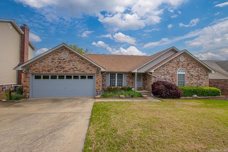 North Little Rock home in the Windsor Valley addition. Well desired subdivision. This home features a Large formal dining, kitchen, bedrooms and bathrooms. Every room feels so spacious. 3 bedrooms and 2 full bathrooms. The living room has a vaulted beam ceiling and is partially open to kitchen. The kitchen has an enormous amount of cabinets. Kitchen has an island. You will always have a place for everything. Nice laundry room. Two car garage. The backyard has a large deck and is landscaped nicely for a very peaceful setting while drinking your morning coffee. Lots of room for your children or pets to play. Great neighborhood to walk and convenient to everything. You will not want to miss out on this one. NEW ROOF MAY 2025. Back on the market through no fault of the sellers. Seller will give a $10,000 allowance with acceptable offer. See Remarks