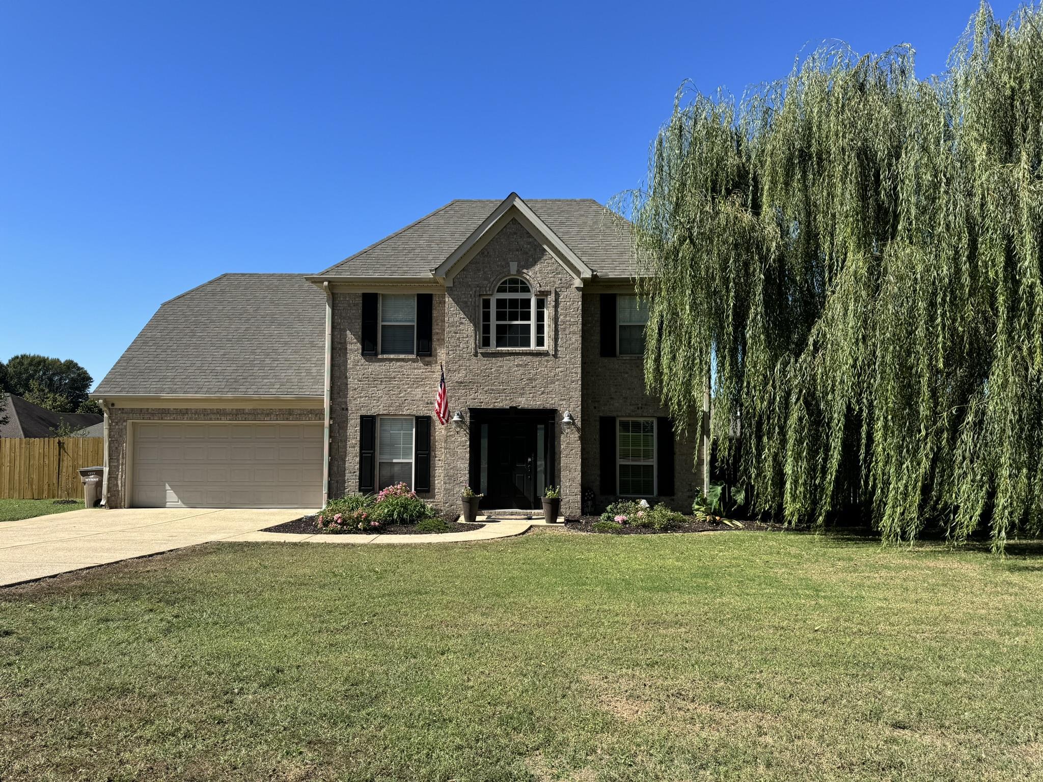 Come see this two-story home located in the Delta Highlands Subdivision of Wynne. This well maintained 3 bedroom, 2.5 bath home features a large bonus room upstairs that is currently used as a 4th bedroom. This bonus space could also be used as a game room, office or additional living space. Downstairs features a family room with a corner fireplace that opens to the breakfast area, kitchen and formal dining room. The kitchen has new backsplash and granite counter tops. The main bedroom has tray ceilings and en suite with his and her closets, double vanity, jetted tub and stand alone shower. The laundry room and 1/2 bathroom are also located downstairs. Upstairs are the other two bedrooms, full bath and the spacious bonus room. There is crown molding throughout this home. Downstairs has tile and LVP flooring. No carpet downstairs. Upstairs bedrooms and bonus room have new carpet. The back yard is ready for entertaining with fenced backyard, flower beds, a covered patio with sun screens and a large deck surrounding the 30' round above ground pool. Large storage building in the back yard. New front fence. Don't wait, call today! This property is owned by a licensed real estate agent.