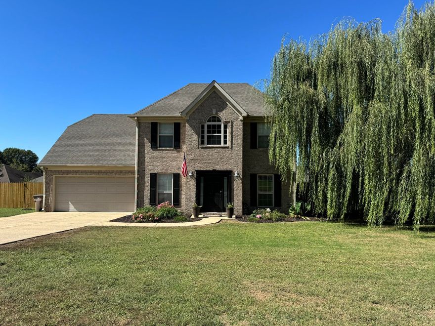 Come see this two-story home located in the Delta Highlands Subdivision of Wynne. This well maintained 3 bedroom, 2.5 bath home features a large bonus room upstairs that is currently used as a 4th bedroom. This bonus space could also be used as a game room, office or additional living space. Downstairs features a family room with a corner fireplace that opens to the breakfast area, kitchen and formal dining room. The kitchen has new backsplash and granite counter tops. The main bedroom has tray ceilings and en suite with his and her closets, double vanity, jetted tub and stand alone shower. The laundry room and 1/2 bathroom are also located downstairs. Upstairs are the other two bedrooms, full bath and the spacious bonus room. There is crown molding throughout this home. Downstairs has tile and LVP flooring. No carpet downstairs. Upstairs bedrooms and bonus room have new carpet. The back yard is ready for entertaining with fenced backyard, flower beds, a covered patio with sun screens and a large deck surrounding the 30' round above ground pool. Large storage building in the back yard. New front fence. Don't wait, call today! This property is owned by a licensed real estate agent.