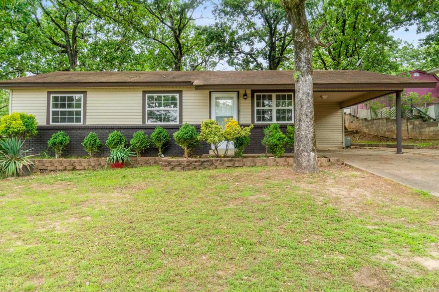 This cute 3-bedroom, 2-bathroom home offers a comfortable layout with two living areas, including a den with a stone fireplace, great for cozy evenings or extra space to spread out. Out back, you’ll find a bonfire pit, perfect for casual get-togethers or winding down at the end of the day. The seller is offering $3,000 at closing with a reasonable offer to help with paint and carpet updates, giving you the chance to add your own touch. A solid option in a convenient location, come see the potential!