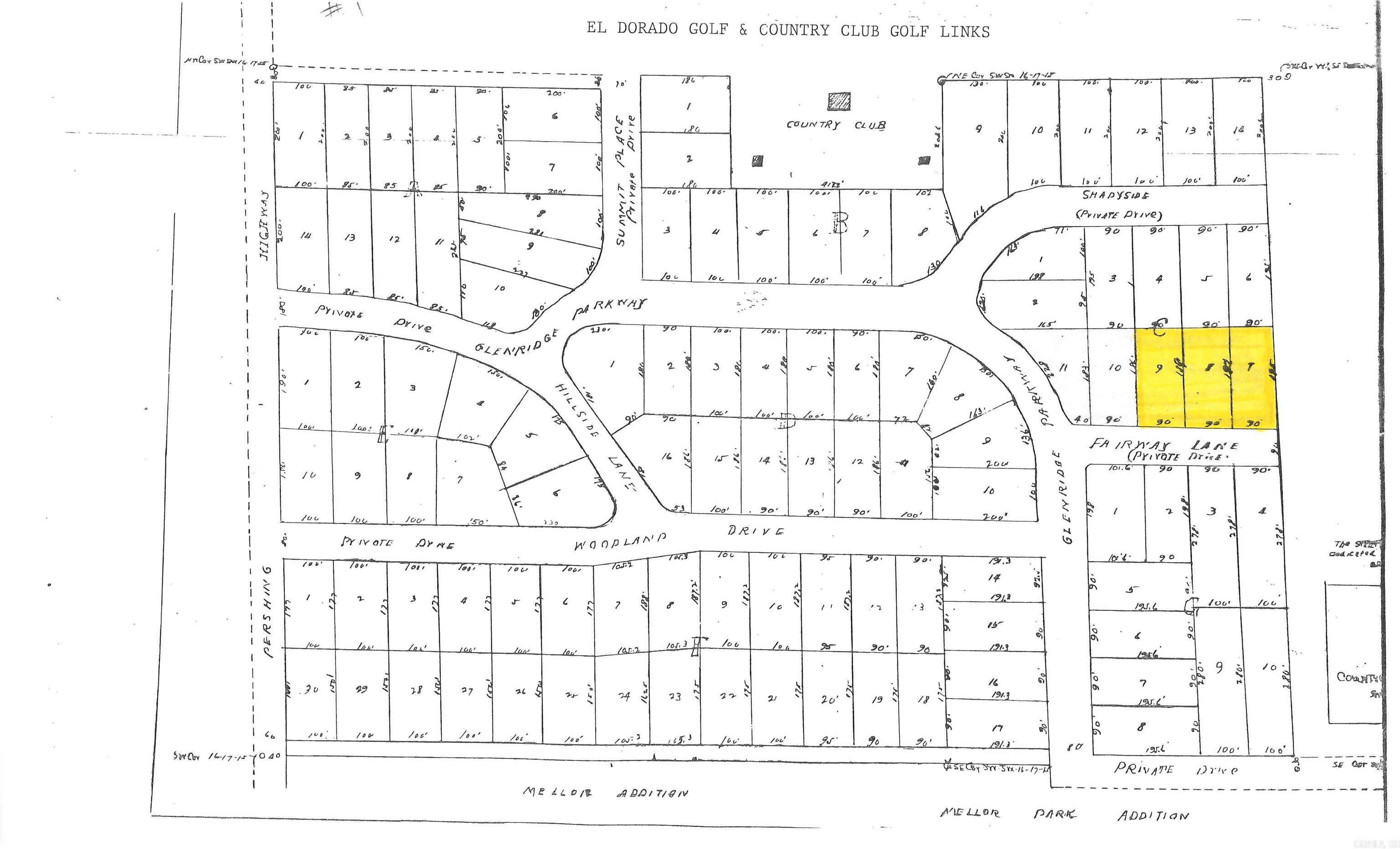 COUNTRY CLUB COLONY - Land