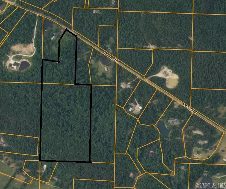 12.1875+/- acres.  Beautiful land on Denny Road! City water at the road.