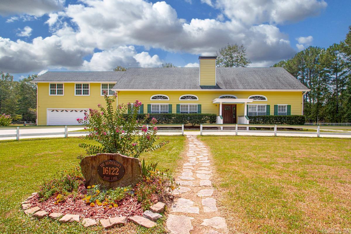 Tucked away on over 4 scenic acres in the desirable Bryant School District, this beautiful home offers space, comfort, and style. The gourmet kitchen shines with stainless steel appliances, granite countertops, and a huge pantryāideal for entertaining. Soaring ceilings and a cozy fireplace make the family room feel warm and inviting, while the luxurious master suite features custom closets, a garden tub, and a private deck with peaceful views. With multiple living areas, a private office, a 2-car garage, and a stunning in-ground pool, this home is a perfect retreat for everyday living and entertaining.