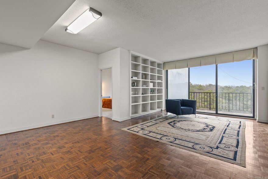 Welcome to 1 Treetops Lane – Luxury Living in Riverdale  This 11-story high-rise offers breathtaking views and is just minutes from Rebsamen Park, golf courses, and the Big Dam Bridge—a nature lover’s paradise.  Inside, you'll find original parquet flooring in the living room and a spacious balcony overlooking scenic bluffs and treetops.   This unit is PRICED TO SELL! Don't miss out on this gem.    Residents enjoy 24-hour door concierge service, covered parking, a heated pool, a 6x6 storage space, and a wonderful common area.