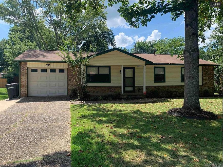 Immaculate 3br 2ba home just off Hwy 107 N, near LRAFB. Don't miss out as this one is priced to move and has tons of potential for owner occupied property or long term rental! Laminate flooring in living area, carpet in bedrooms, tile in kitchen & baths. Solid surface kitchen counters, updated cabinets and kitchen appliances. Jetted tub in primary bathroom, concrete back patio, laundry connections inside, Flat lot, fenced back yard, 1 car garage with additional storage area, extra parking pad, and more. This one is ready to go and won't last long!