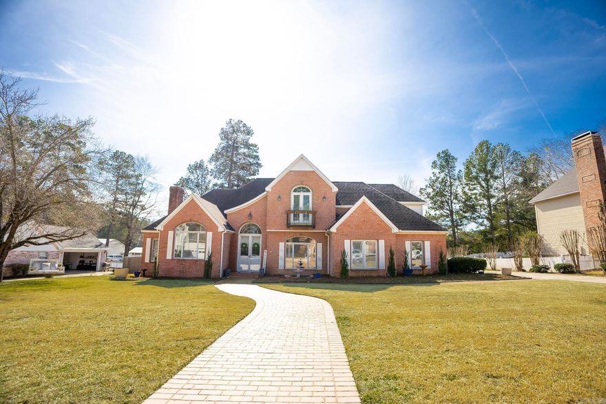 This home a located on a quite dead end street. Primary bedroom and bonus room both with full baths are located on the main level.