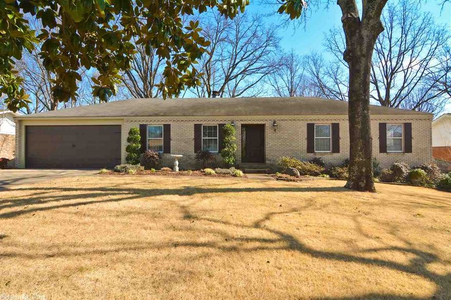 This Move-In-Ready home has 3 spacious bedrooms and 2 immaculately updated bathrooms. The kitchen is completely remolded and is a cooks dream with granite tile counter tops, beautiful custom back splash, double convection oven, and wine cooler.  Other updates include: New blown-in attic insulation, Garage door/motor, Interior/exterior doors, new plumbing throughout, Heater replaced 2008, Water Heater 2010, zoned sprinklers, and front yard sodded with Shade King Zoysia.  A Must-See!!!