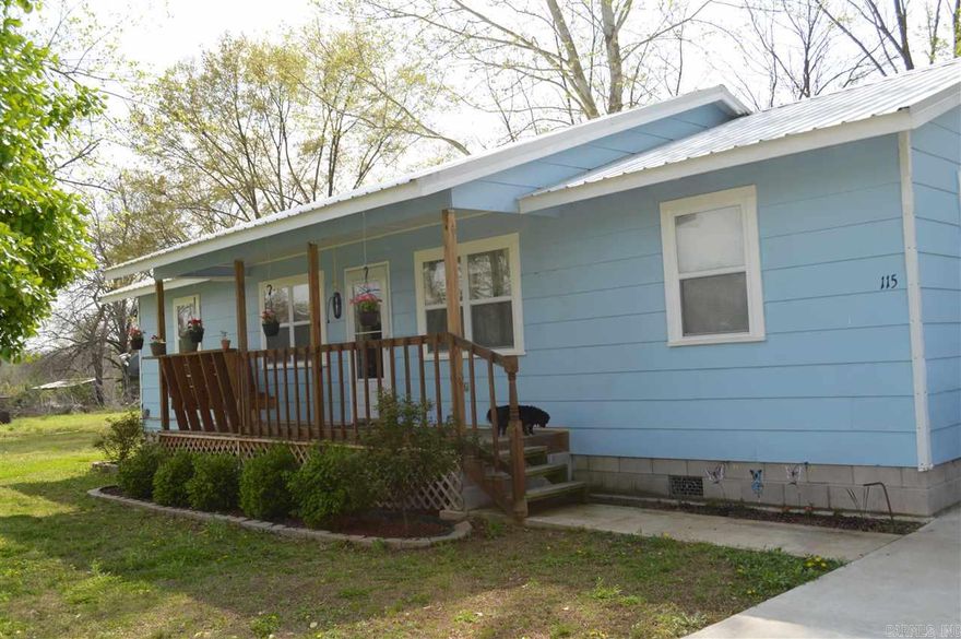 Perfect started home, 2 bedrooms, 2 bathroom with large Jacuzzi tub in Master Bath, Home was stripped to frame and remodeled in 2011.  Has a 100 sq.ft storm shelter. Yard has fruit and pecan trees