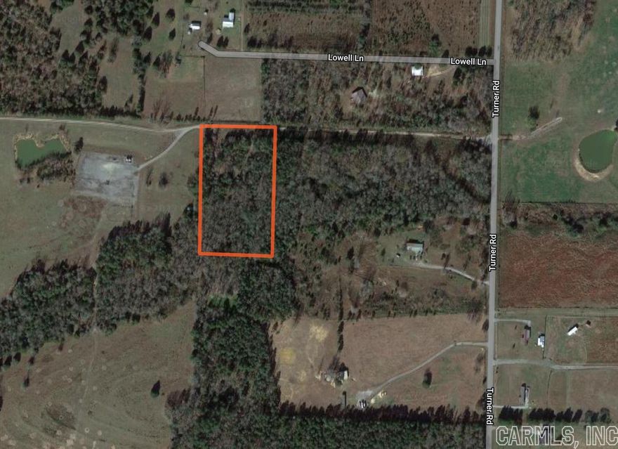 Tranquility!!! This wooded five-acre tract is located off Turner Road in Rosebud with a gravel road that runs along the property. Located just five minutes from Rosebud schools, this would make an excellent building spot. Survey on file. Mineral rights do not convey.