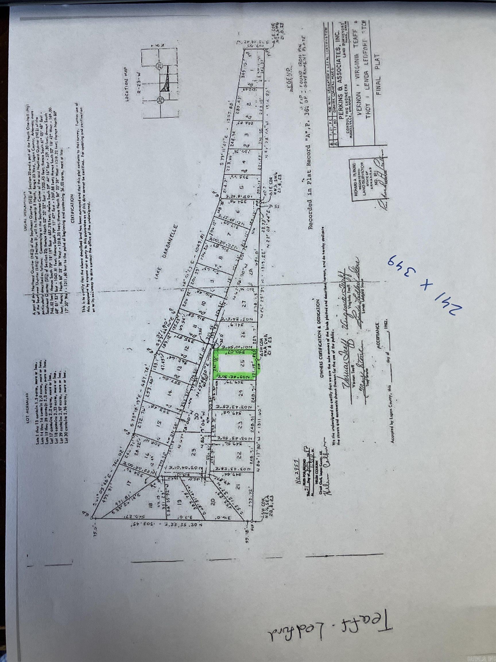 Metes & Bounds - Land