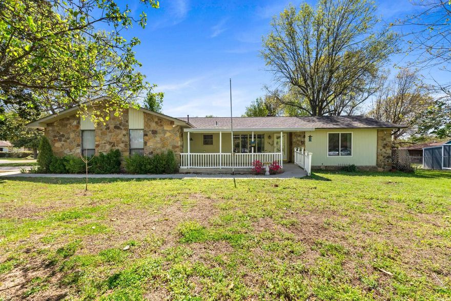 Welcome to this beautifully updated 3-bedroom, 2-bath home offering 1,624 square feet of comfortable living in the highly desirable Indian Creek neighborhood. Situated on a beautiful corner lot, this property features an oversized covered front porch that is handicap accessible—perfect for relaxing or welcoming guests. Major updates provide peace of mind, including new Andersen windows installed in 2023 and a brand-new roof and updated kitchen completed in 2025. Inside, you’ll also enjoy an enclosed sunroom that adds valuable extra living space year-round. With a spacious 2-car garage and a prime location in one of the area’s most sought-after neighborhoods, this home is move-in ready and built for both comfort and convenience.