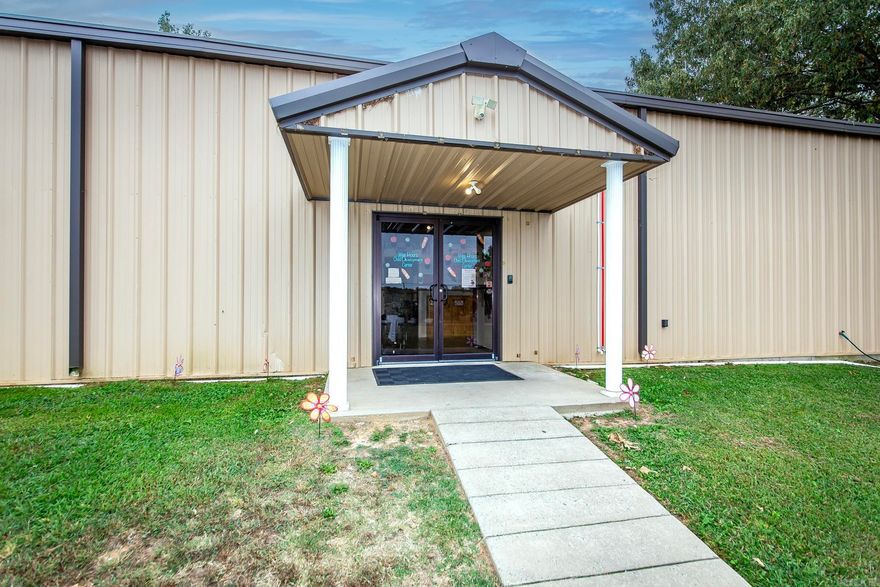 This commercial property is in an EXCELLENT location and can be used for so many different business types. This 3800 sq ft building sits on .72 of an acre, offers plenty of space! It has a small fenced in area, highway visibility, and a total of 5 bathrooms. Let yourself be enchanted by this dynamic commercial investment opportunity located in a high traffic area. Schedule your showing today! Agents see remarks