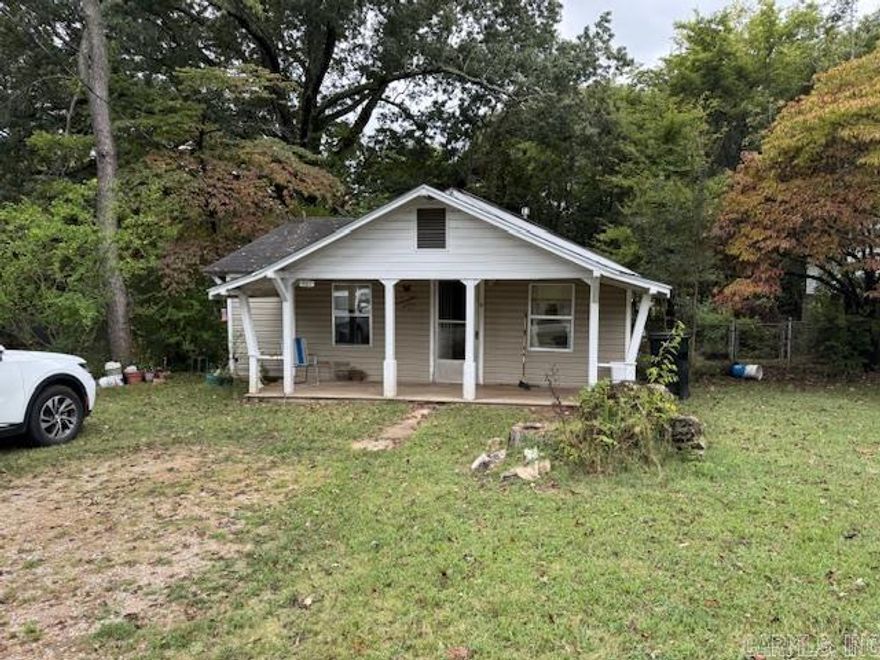 GREAT FURNISHED RENTAL PROPERTY!!  This 2 bedroom, 1 bathroom home is 841 square feet and completely furnished! Home has central heat and air and all appliances stay including washer and dryer plus all furniture pictured. Living room, kitchen with dining area, 2 bedrooms, 1 bathroom and 2 storage rooms. Roof is 7 years old and there are new sewer and water lines installed from bathroom to city main. Taxes just $276 per year! Sitting on .18 of an acre with chain link fenced back yard and not far from Historic Downtown Pocahontas!