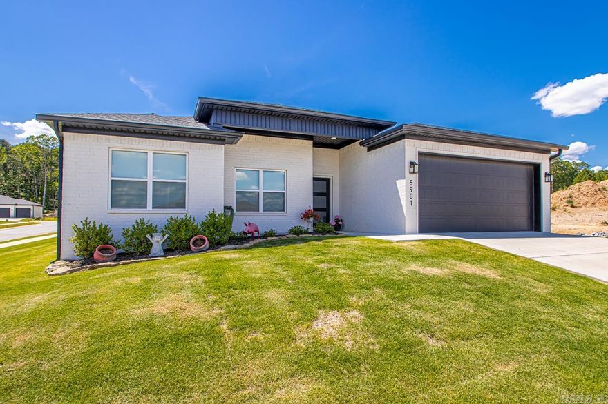 BETTER THAN NEW!!! This is a meticulously maintained like new home with a fully fenced yard and blinds! Extra landscaping, huge covered back porch. Split floor plan. Spacious primary suite. All you have to do is move in! Upgraded flooring in the 4th bedroom currently used as an office. The kitchen features lots of counter space and a huge pantry. This house lives much bigger than it is and the guest bath is oversized with a large linen cabinet.