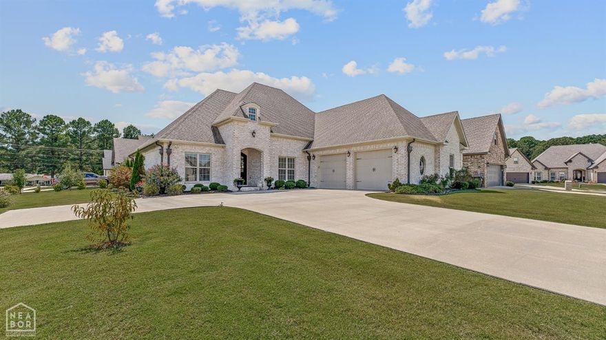 Welcome to 5029 Eden Cove, a stunning 4-bedroom, 3.5-bath home with 2,540+/- square feet of thoughtfully designed space in one of Jonesboro's most desirable new neighborhoods and in Brookland School District. Built in 2019, this home combines modern features with timeless comfort. Inside, you'll find beautiful engineered hardwood floors, vaulted ceilings, and a cozy fireplace that make the living room the heart of the home. The open layout flows easily, creating the perfect setting for both daily living and entertaining. Feature's a screened-in back patio, offering a great spot to relax without the worry of bugs or weather. The oversized 2-car garage adds convenience and storage. If you've been looking for the right combination of space, style, and location, this one checks all the boxes. Schedule your private showing today!