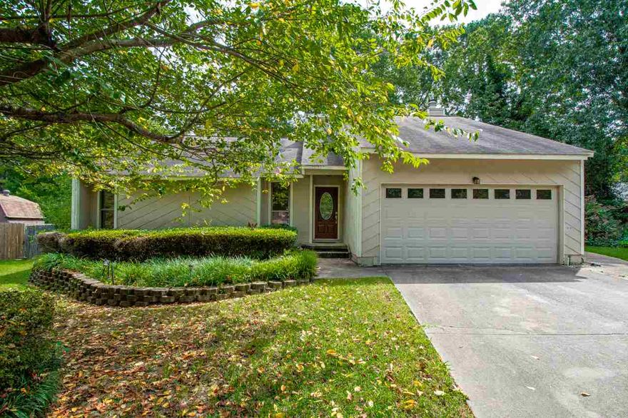 Terrific opportunity in West Little Rock! Great space & incredible yard - Amazing Location in Cul-De-Sac with Beautiful Backyard Sanctuary. 3 Bedrooms, 2 Bathrooms. Master has ensuite Bathroom and Huge Walk-in Closet. Living Room with soaring Vaulted Ceiling and lovely Gas Fireplace. Eat-in kitchen with Breakfast Bar, Granite counters, Refrigerator conveys. 2-car garage. Sprinkler system. As-Is. No Seller Property Disclosure. AGENT RMKS