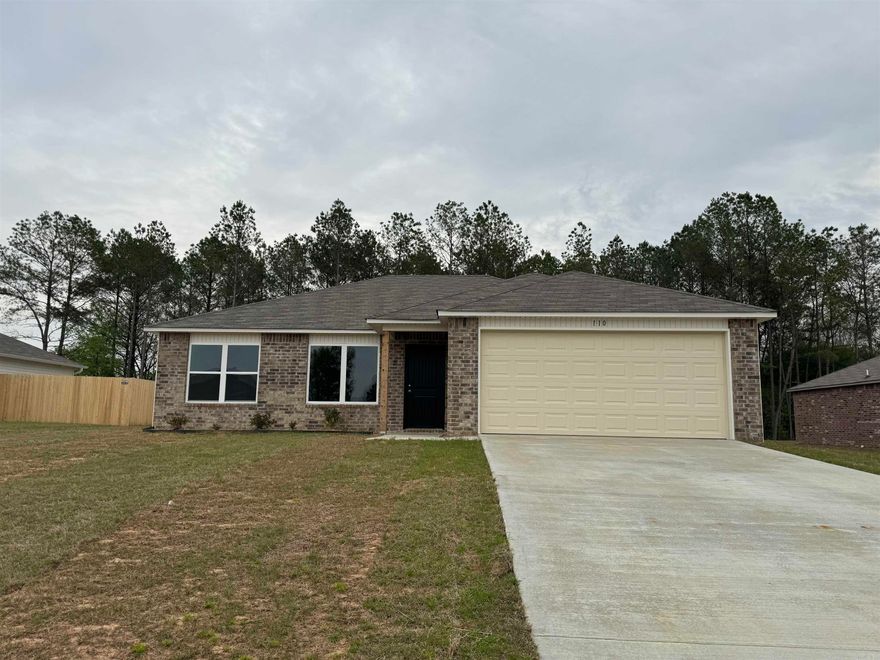 The Fulton II floor plan uses every square foot of space efficiently. Come see why this plan is a perennial favorite! An open-concept Living Room flows into an eat-in Kitchen. From there, the back door opens onto a covered patio. The Master Bedroom is spacious, and just steps away from Laundry Room for convenience. This home has a roomy homesite. This home is covered by a 2-10 Homebuyers' Warranty at no extra cost to Buyer!  Thoughtful upgrades included in this home: plumbing faucet upgrade 2, added cable jack, HVAC rigid duct upgrade, crown on Kitchen cabinets, 16" laminate bar top in Kitchen, Luxury Vinyl Plank flooring in wet areas and Living Room and adjacent hallways, garage door opener, raised ceilings in Living Areas per municipal requirements, Cheyenne style interior doors, baseboards level 2, LED disk lights in Kitchen, 2nd LED disk light added over Master vanity, full sod, stainless steel appliance package.   THIS HOME IS SCHEDULED FOR COMPLETION IN LATE FEBRUARY.