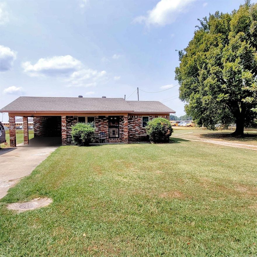 Well-maintained 2BR/1BA home in Forrest City sold with 3 parcels totaling nearly 1 acre. The house sits on the center parcel, offering excellent flexibility for expansion, outdoor use, or future investment opportunities. Property is tenant-occupied, providing potentially immediae rental income. Ideal for investors or first-time buyers seeking affordability and land value. Enjoy the ease of small-town living with quick access to dining, shopping, and major highways. Qualifies for 100% financing with $0 down for eligible buyers.  Other features include all new window and new roof(2024).  SEE AGENT REMARKS