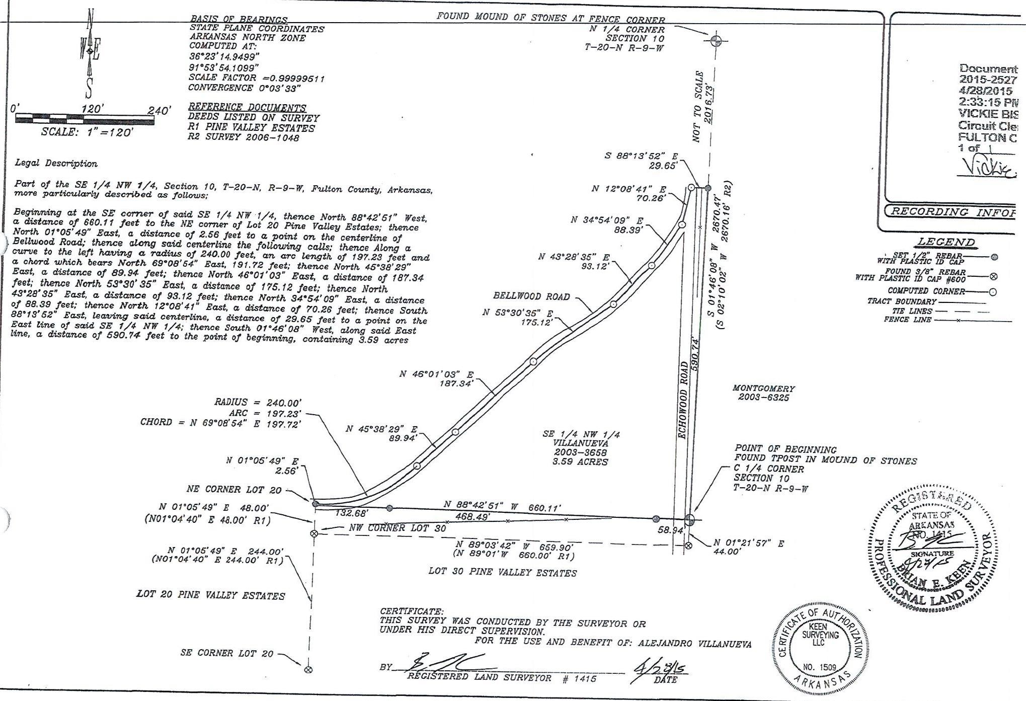 Metes & Bounds - Land