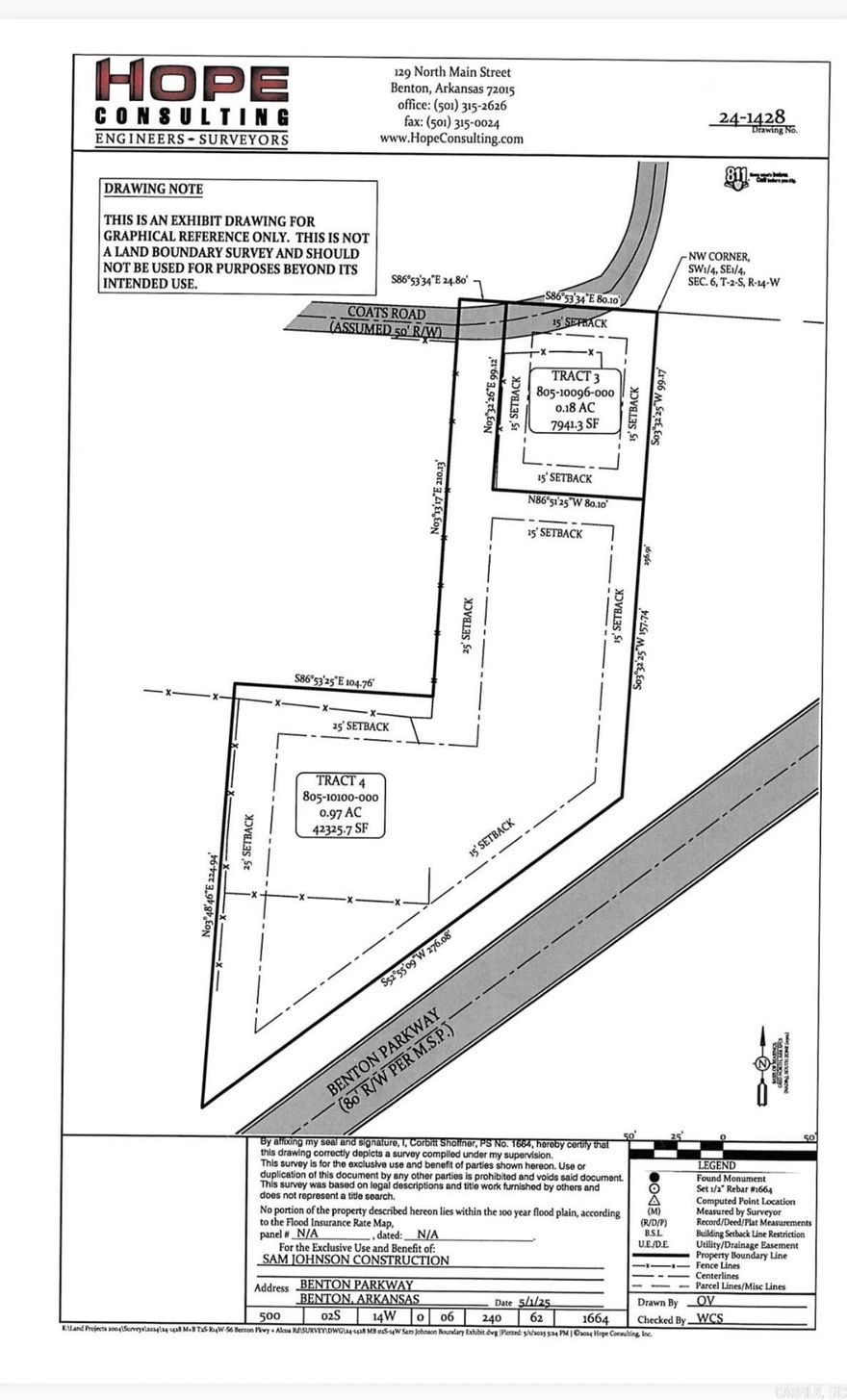 Prime Commercial .... High Traffic Area ... Conveniently Located.. 1.15 acres one parcel off the corner of Alcoa Road and Benton Parkway.. Zoned C-3 thru the City of Benton.