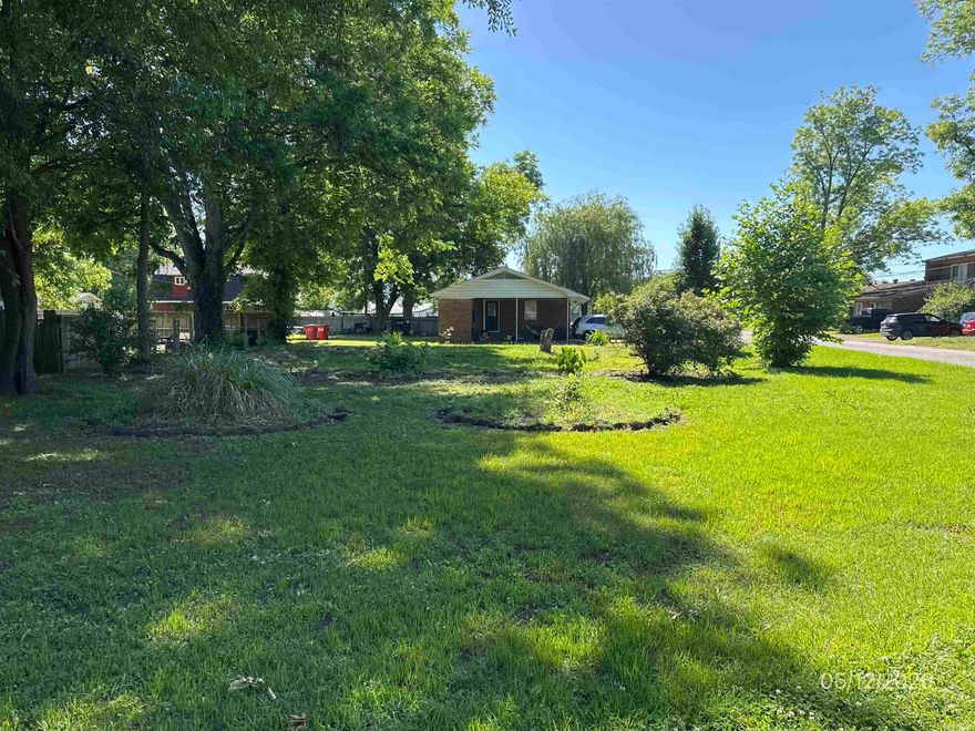 A nice corner lot for sale in Southside Dardanelle.