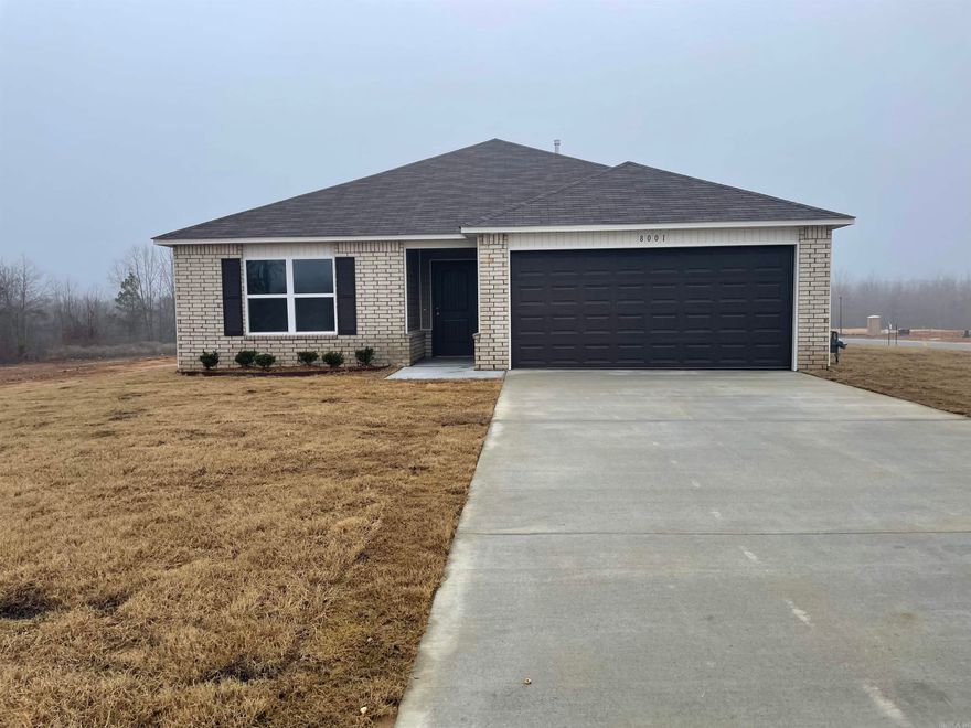 The Foster II plan - a fan favorite! This plan has a welcoming entry that flows into a large Living Room with lots of natural light. The Kitchen has a generously sized eat-in area, and opens onto a covered porch. The Master Bedroom has a closet that is separate from the Master Bathroom. This is a corner lot.   Thoughtful upgrades included: plumbing faucet upgrade level 2, gas furnace upgrade, door bell, Luxury Vinyl Plank flooring in wet areas and Living Room and adjacent hallways, raised ceilings in Living Areas per municipal requirements, Cheyenne style interior doors, baseboards level 2, crown molding in Living Areas and Master Bedroom, LED disk lights in Kitchen and Living Room, full sod, microwave hood in Kitchen.  THIS HOME IS SCHEDULED TO BE COMPLETE IN LATE DECEMBER.