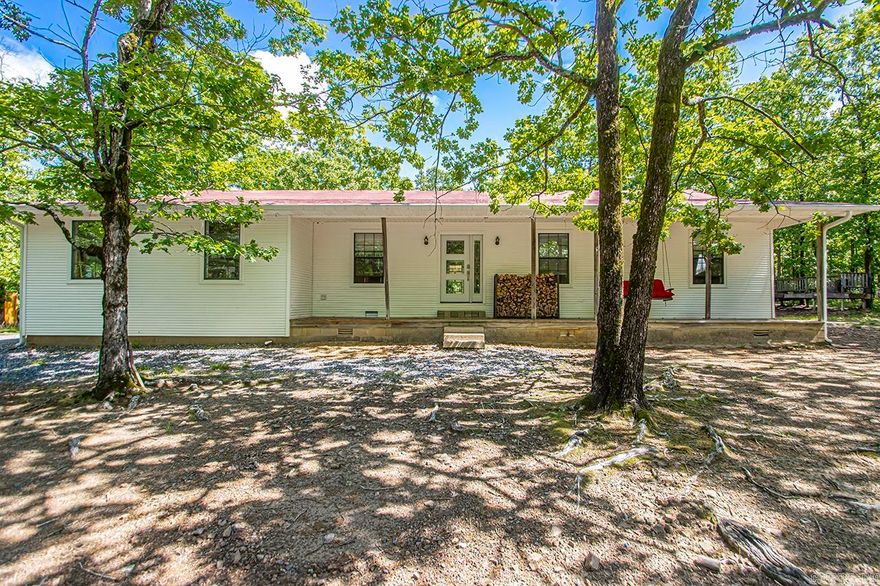 Country living at its best! This home located on Wye Mountain provides peaceful privacy. This is a one owner home that has been updated within the last few years! Home features 4 bedrooms and 2 full baths. Split floor plan with 3 good size bedrooms and hallway full bath on one side. Spacious living room with brick wood burning fireplace that opens up to the kitchen and dining room. Plenty of cabinets in the kitchen for all your storage needs. Primary bedroom with good size walk in closet and ensuite. Large covered back deck to enjoy all that the nature has to offer or to watch your kids or animals run around the yard. Home sits on roughly 1 acre of cleared land out of the 10 total acres. Many updates have been done within the last 5 years! Schedule your showing today! *See agent remarks