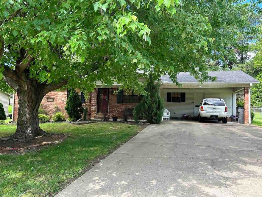 This adorable 3BR 2BA brick home is located on a large lot in the Center Hill area! The backyard is fully fenced with a nice size storage building. The roof was replaced in 2021, heat and air unit in 2017, water heater in 2015 and stove and microwave were replaced in 2022! With full price offer, seller will provide credit at closing for new flooring in bedrooms.