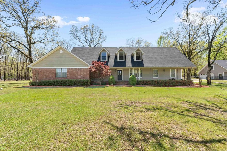 You are going to fall in love with the horse-friendly neighborhood of Bridge Creek Farms! It is located just 10 min from LRAFB, and just outside of town. This over 3,000+ Sq, Ft. home features This house has everything you need to make it your new HOME! Large 4 bed 3 Bath sitting on 5 beautiful acres! Level lot. Upstairs has a very Large Bonus room! There is an AWESOME in-ground ~Caribbean Clear~ POOL with a new liner! Unfinished pool house located inside the 2nd detached garage. This is Great country living minutes from the city! Agents see remarks