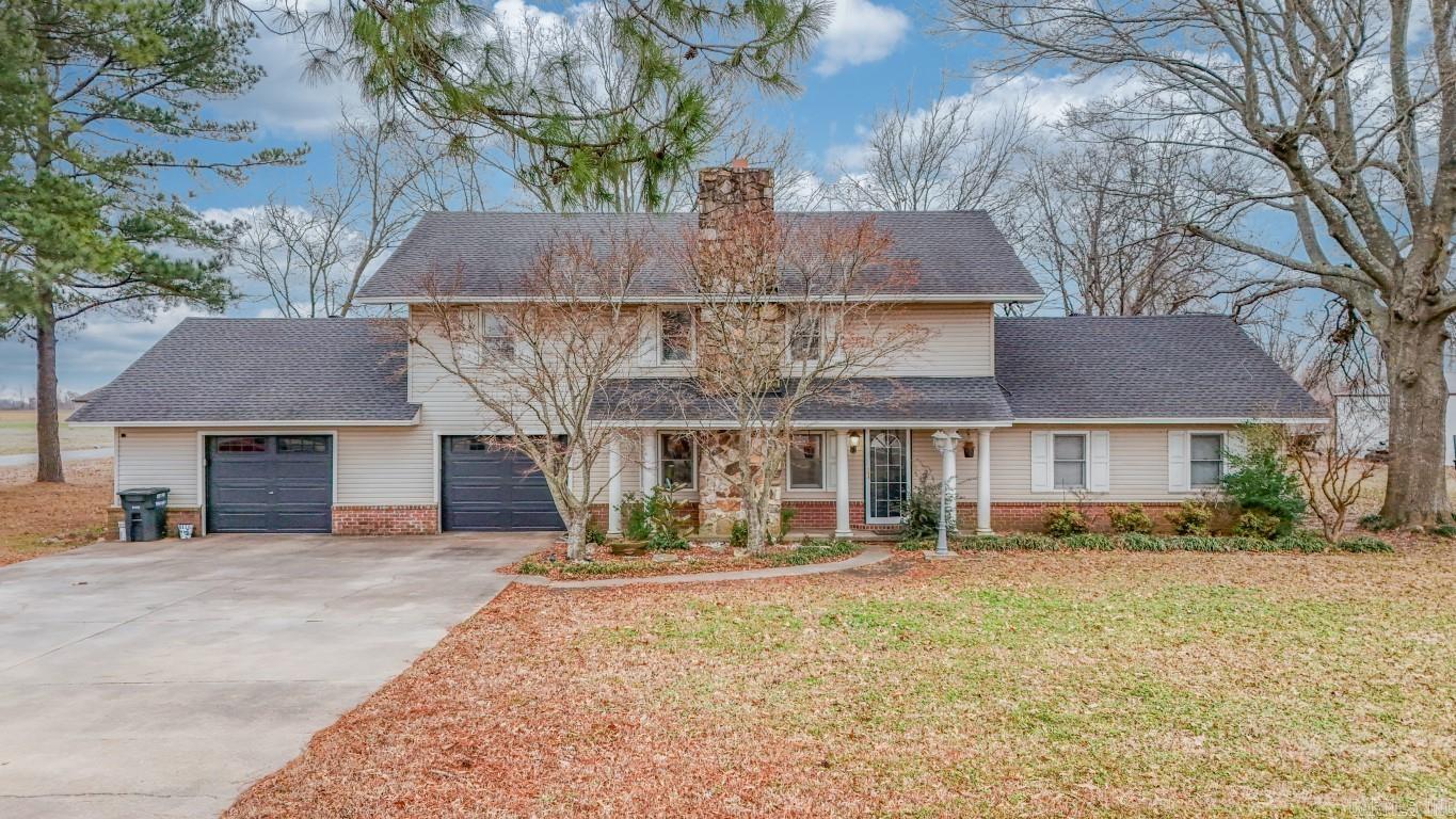 Welcome to this beautifully updated home, ideally located just across from the town high school, offering convenience and a spacious layout perfect for all your needs. With a roof less than 5 years old, this home has been meticulously maintained and updated with some new flooring, fixtures, and fresh paint. Inside, you'll be greeted by an extra-large living room that offers endless possibilities whether you envision it as a cozy family room, a spacious bedroom, a hobby area, or even a den, the choice is yours! The kitchen is equipped with all appliances and the seller is leaving the washer & dryer as well. Step outside to your own backyard oasis! The above-ground pool, complete with a new sand filter and all the necessary equipment. Enjoy lounging by the pool on your private patio, surrounded by the beauty of mature pecan trees that grace the property. The fenced backyard provides plenty of space for pets, children, or outdoor gatherings, and with an acre of land, there is ample room to roam and enjoy the outdoors. This home combines comfort, functionality, and a prime location.