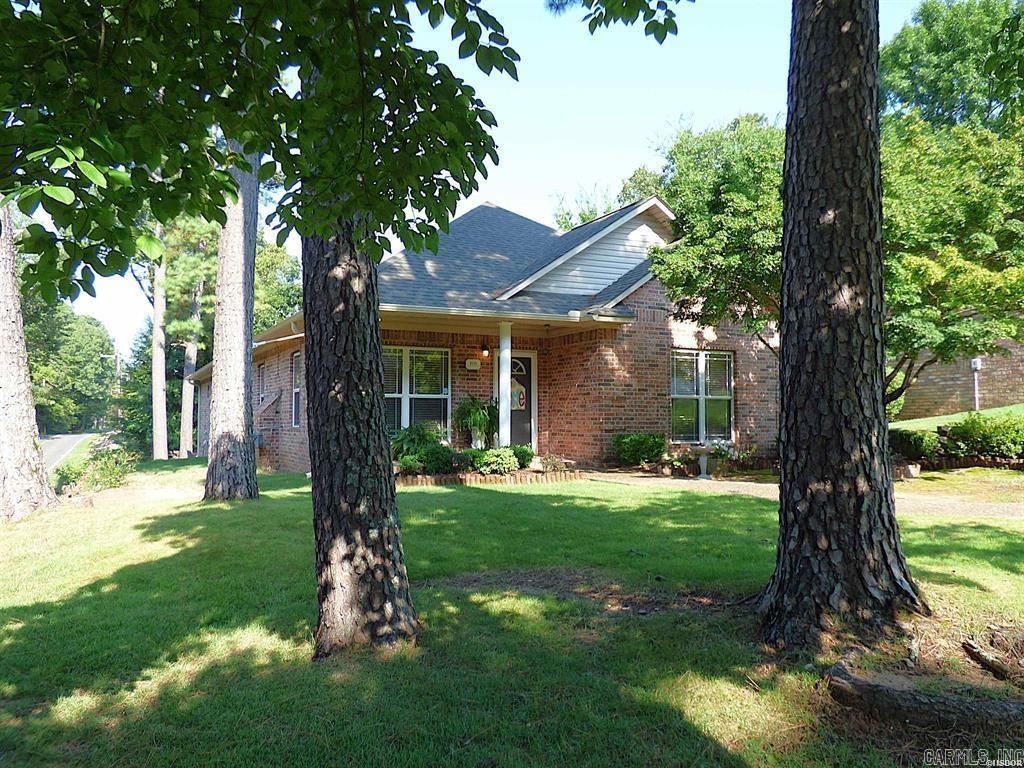 Location, Location, Location!!! Charming Move-In-Ready with Open Living/Dining/Kitchen Floor Plan. Wonderful Great Room with Gas Fireplace, Beautiful Granite in this huge Kitchen made for Cooking and Entertaining! Oversized Utility Room plus a bonus Office/Sewing/Mancave or storage and a back deck. The 3 Bedrooms are a Split Plan. The Primary Suite enjoys Walk-In Shower, private toilet area and Giant Closet. POA mows the grass, neighborhood has a covered pavilion for additional outdoor pleasure. Enjoy more free time when you scale down to this beautiful garden home located in well manicured charming neighborhood of all brick homes. Brand new gutters just added that you don't have to clean...they are designed to not clog with leaves. You simply move in and enjoy LIFE !!!