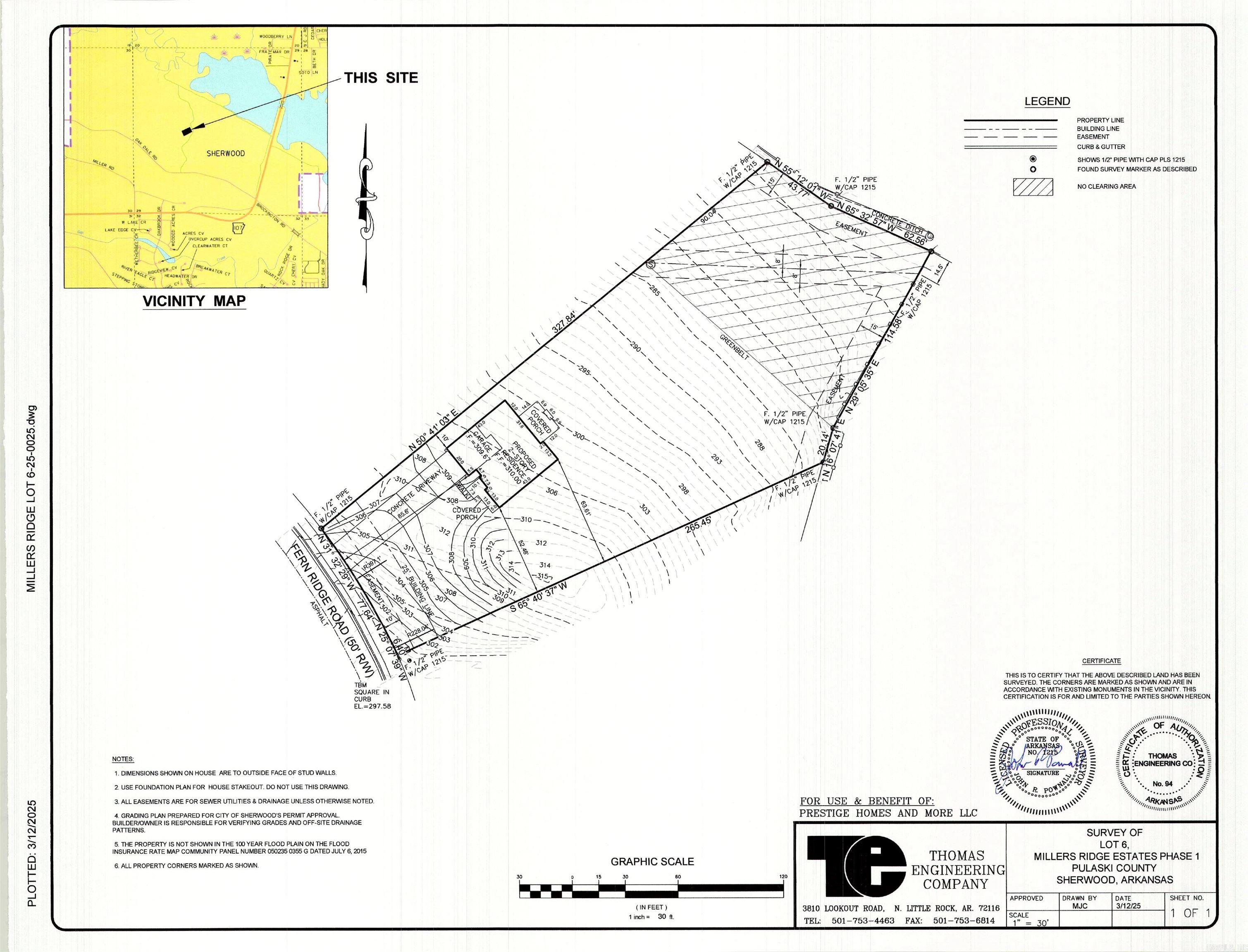MILLERS RIDGE ESTATES - Residential