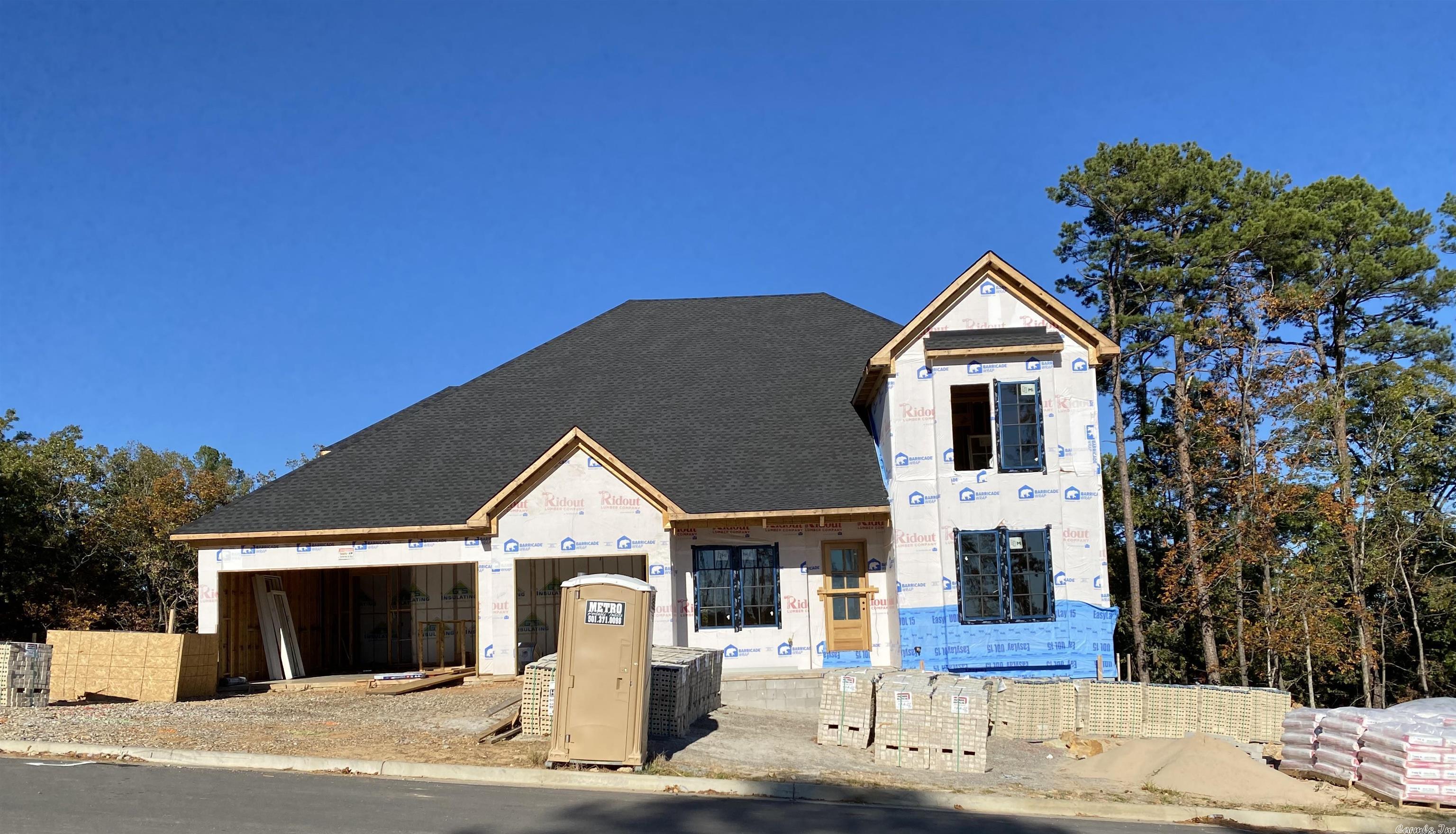 New construction is the highly desirable Falstone neighborhood of Chenal. This quality new construction home is being built by Hartness Construction, who have been building for over 50 years. This home features an open floorplan with large great room, formal and informal dining, multi living areas, five bedrooms and five and a half baths. Located by a cul-de-sac and backing up to green space. Buy now and customize it to be your own. Completion early in 2023.