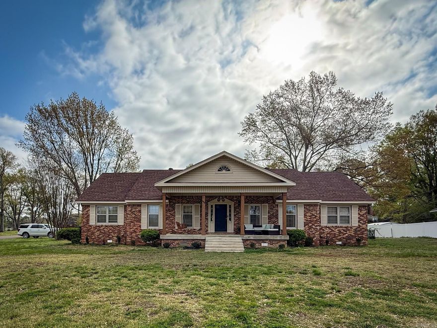 **Stunning 5-Bed, 3-Bath Home with In-Ground Pool in Wynne**  Welcome to your dream home! This beautifully updated 5-bedroom, 3-bathroom property offers the perfect blend of modern comforts and timeless appeal. Situated on a desirable corner lot directly across from Malone Park, you'll enjoy both privacy and easy access to outdoor recreation.  Step inside to discover fresh, contemporary updates throughout, including brand-new flooring, a freshly painted interior, and charming cedar accents that add warmth and character. With two spacious living areas, there’s plenty of room to entertain or unwind with loved ones.   The newly remodeled upstairs bathroom adds a luxurious touch to the home, while ample floored attic space provides excellent storage options or potential for future expansion.  The outdoor space is equally impressive, featuring a sparkling in-ground pool perfect for relaxing on warm days. Adjacent to the pool is a dedicated outdoor shed and hang-out space.  Additional highlights include a brand-new roof and the prime location just minutes from shopping, dining, and schools.  This home is a must-see!
