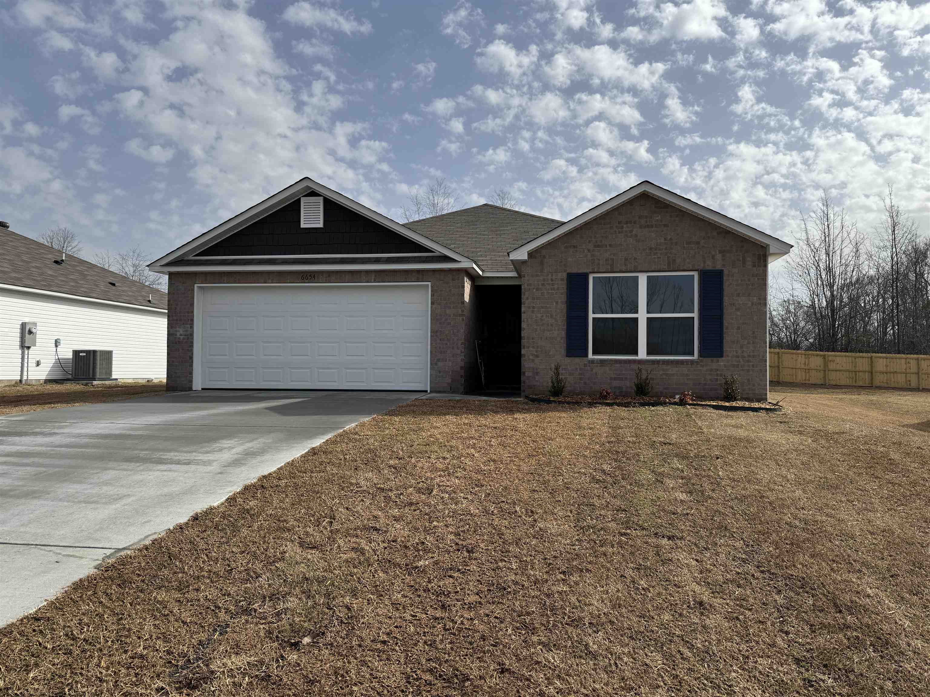 Come tour the lovely Taylor plan! This home is the perfect example of an airy open concept floor plan. See it today!  Valuable upgrades include: 60" fiberglass standup shower (no enclosure) in Master Bath, plumbing faucet upgrade 2, 8" deep Kitchen sink, pull out Kitchen faucet upgrade, crown on Kitchen cabinets, cabinet hardware level 1, flush laminate bar top in Kitchen, Luxury Vinyl Plank flooring in wet areas and Living Room and adjacent hallways, raised ceilings in Living Areas per municipal requirements, fiberglass exterior doors, Cheyenne style doors, baseboards level 2, LED disk lights in Kitchen, level 1 ceiling fan in Living Room, full sod, microwave hood in Kitchen.    THIS HOME IS SCHEDULED TO BE COMPLETE IN FEBRUARY 2024.  $30 initial assessment due at time of closing.   PLEASE NOTE: the mailing address for this home is North Little Rock. However, the community falls inside the town of Sherwood.   ***AGENTS: PLEASE SEE SHOWING REMARKS/AGENT REMARKS FOR VERY IMPORTANT INFORMATION.***