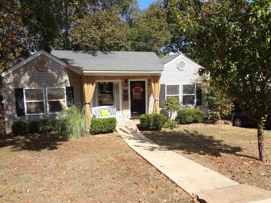 LIKE NEW HOME ! PRECIOUS one level includes hardwoods, updated kitchen, updated bath, wonderful new deck, large level backyard. This home has new windows, recessed lighting, and a nice open floor plan. Kitchen has ample cabinet space,stainless steel appliances, and under cabinet lighting. Attention to detail with Arched doorways and wide baseboards throughout. Great location, near Old Mill and parks! Please see update list in documents.  Must SEE!!!