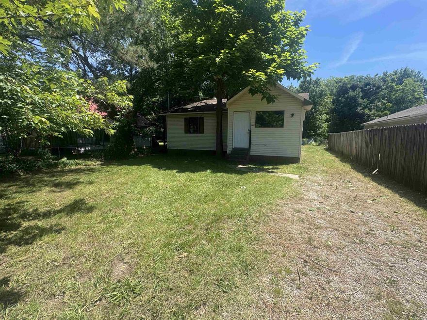 Investors here is a house for you. If you are looking to flip a home or add to your rentals this is the house for you. This house could be made into a cute place with a little work to it.