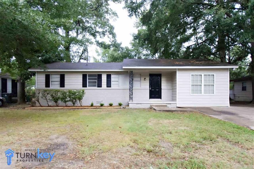 Cute and renovated 4 bedroom home for rent in the Towering Pines subdivision of Southwest Little Rock!
