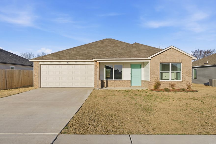 Don't miss out on this charming 4 bed, 2 bath home in this darling neighborhood close to Vilonia schools and conveniently close to most everything in the community!  Enjoy the primary suite tucked at the rear of the home for more privacy.  The soaker tub/shower combo in the primary bath are an added bonus along with the beautiful luxury vinyl plank flooring in the wet areas.  This would be a wonderful first time home or a great down sizing home as well!  Schedule your showing today!