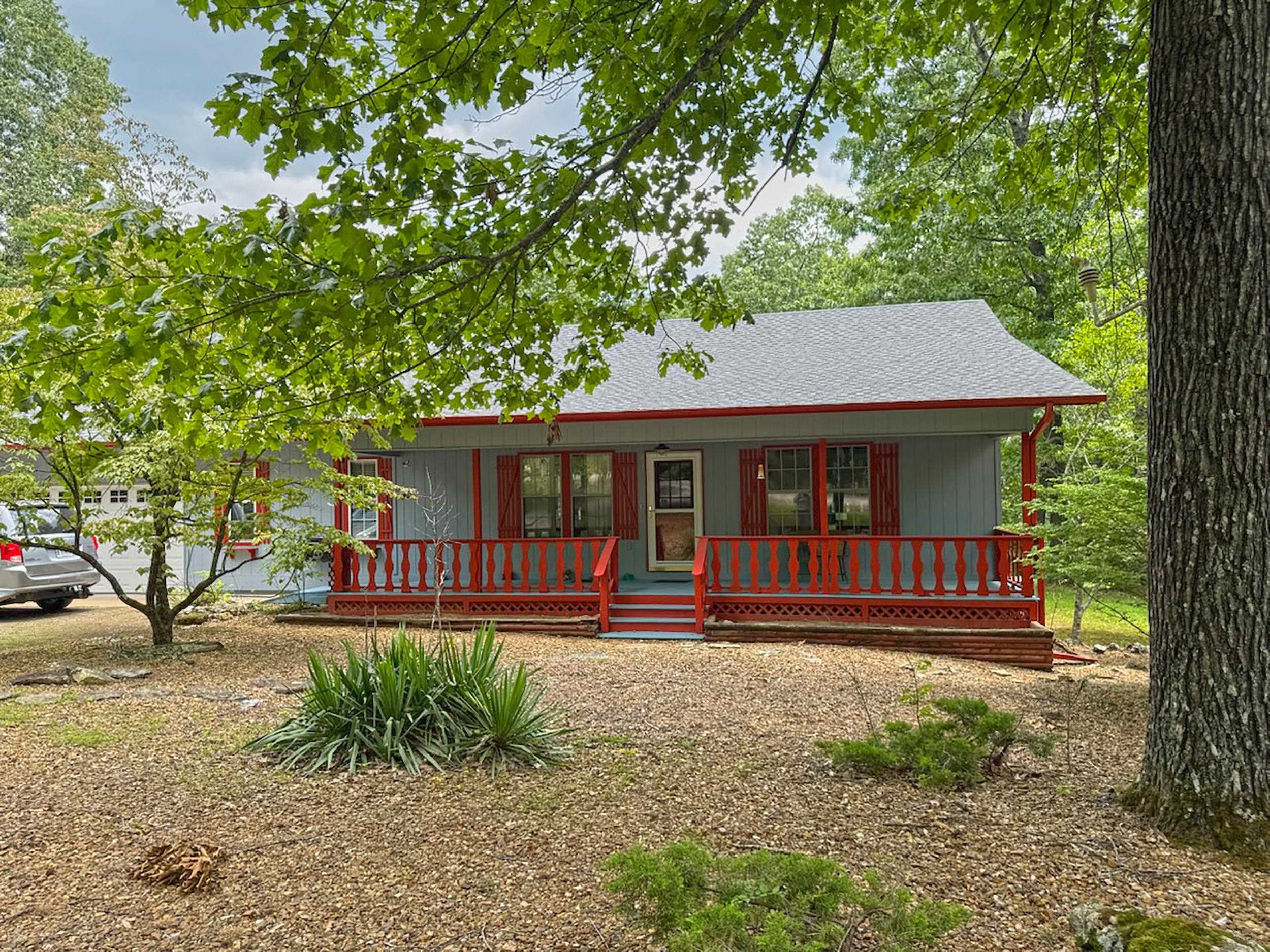 Tucked away in a peaceful setting, you can enjoy nature while staying close to modern conveniences. This spacious home offers the perfect blend of comfort, privacy and practicality. The master bedrooms boasts and on-suite bathroom and space to relax. Large yard, ideal for pets, family gatherings, gardening or enjoying nature. Whether you life to sip your morning coffee on the back deck while watching wild life, or set up the grill for your guests the large yard makes it easy for entertaining or quiet enjoyment. Garage and metal carport give you plenty of space to park vehicles and toys! Great eat-in kitchen and dining room open to the living room where memories are made. New Roof June 2025! With a little TLC this could be the perfect place to call your own! This home also has a storm shelter for peace of mind when it matters most. Call today to check out this beauty!