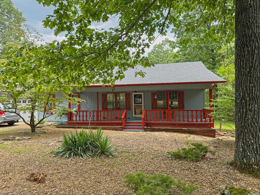 Tucked away in a peaceful setting, you can enjoy nature while staying close to modern conveniences. This spacious home offers the perfect blend of comfort, privacy and practicality. The master bedrooms boasts and on-suite bathroom and space to relax. Large yard, ideal for pets, family gatherings, gardening or enjoying nature. Whether you life to sip your morning coffee on the back deck while watching wild life, or set up the grill for your guests the large yard makes it easy for entertaining or quiet enjoyment. Garage and metal carport give you plenty of space to park vehicles and toys! Great eat-in kitchen and dining room open to the living room where memories are made. New Roof June 2025! With a little TLC this could be the perfect place to call your own! This home also has a storm shelter for peace of mind when it matters most. Call today to check out this beauty!