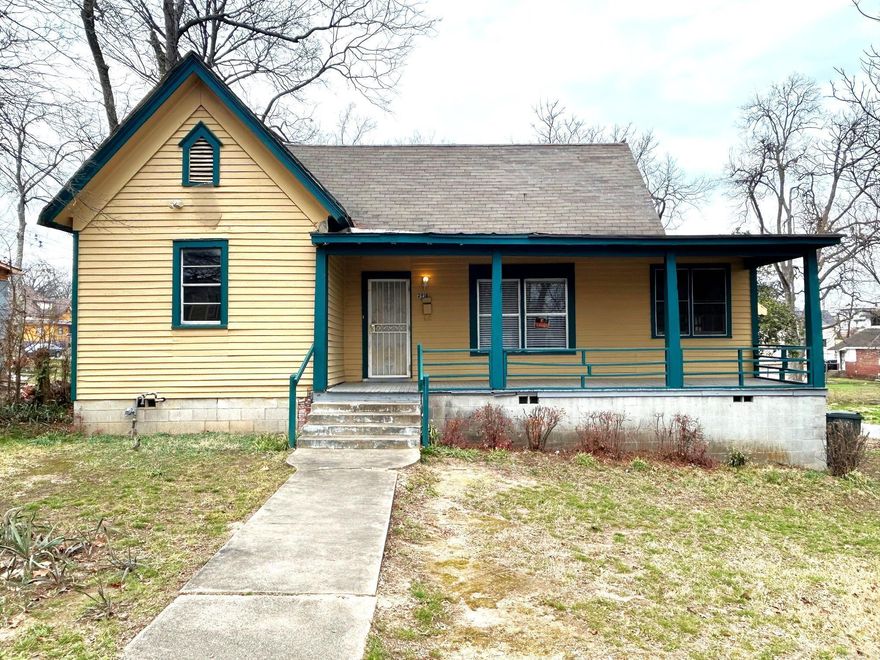 Affordable historic 1935 home with 3 bedrooms and 1 bathroom. A great option for first-time home buyers, families or investors. Featuring 1162 sq. ft. of charm and modern updates. Large, open living room with beautiful original hardwood floors. Spacious kitchen with large dining space. Home is being sold "As-Is". See Agent Remarks.