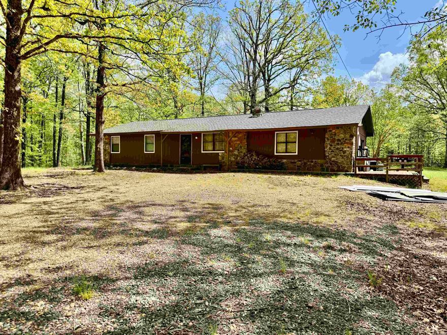 Great spot in rural Hot Spring County.  This property offers acreage in a subdivision.  House does need some finish work.  Fenced in back yard, out building and garden spot.