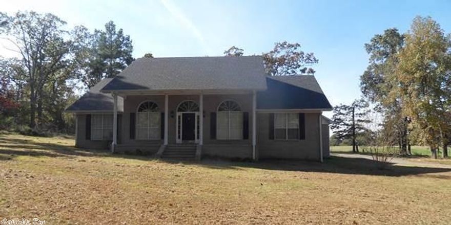 So neat on 3 acres with a great in-ground 18x36 pool that has new liner. Great area between Plumerville and Morrilton with beautiful homes! Has study and formal dining, too.