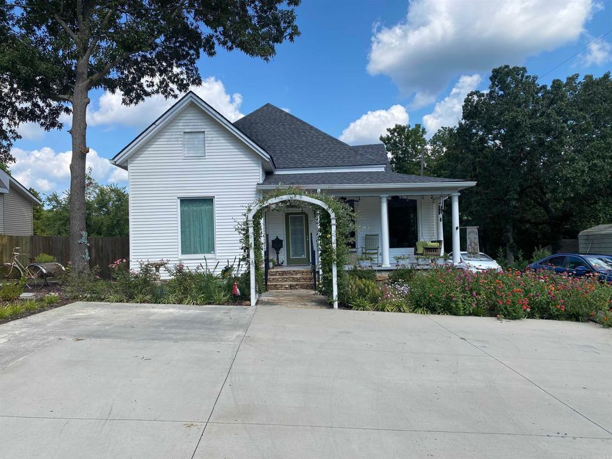 Beautiful home in the heart of Heber Springs!  Two years ago house completely remodeled, new windows, HVAC, Roof, insulation, appliances, on demand hot water heater, all new plumbing, electrical, Trex decking, gas log fireplace, custom kitchen cabinets, granite countertops, water filtration on kitchen sink, and addition of master bedroom, master bath, his & her closets, laundry room, pantry and outside covered deck with gas line to outdoor grill area. House boasts original ship-lap(half-lap), 12 ft ceilings, hardware and interior doors, bricks from hearth from original chimney, and beautiful wood trim thru out.  This home is AMAZING!!!! Come see for yourself.