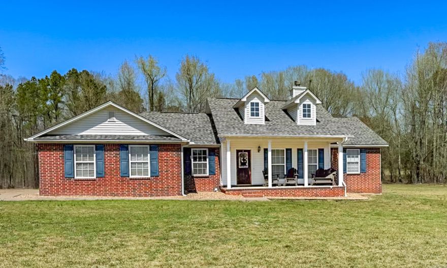 Escape to a blend of comfort, functionality, and wide-open space.This 1,786 sq ft home offers 3 bedrooms, 2 baths, and sits on 24.82 acres of cross-fenced pasture—complete with a gated entrance, pond and ready for livestock or equine use. Inside find stained concrete floors throughout the main living areas ideal for easy maintenance and country living.The open-concept layout seamlessly connects the kitchen, dining, and living spaces, making it perfect for both everyday living and entertaining. The kitchen features an island, stainless steel appliances, gas stove, and a corner pantry for added storage.A split floor plan provides privacy, with a spacious primary suite including two walk-in closets, a large vanity, built-in makeup space, corner soaking tub, and a walk-in tiled shower. Step outside and enjoy peaceful views from the covered front and back porches. The 30x40 insulated shop adds incredible versatility for hobbies, storage, or workspace. Conveniently located just minutes from Sheridan and approx. 35–40 minutes to Little Rock with easy access to Interstate 530, this property offers the tranquility of country living without sacrificing acaccessibility. *Agents See Remarks
