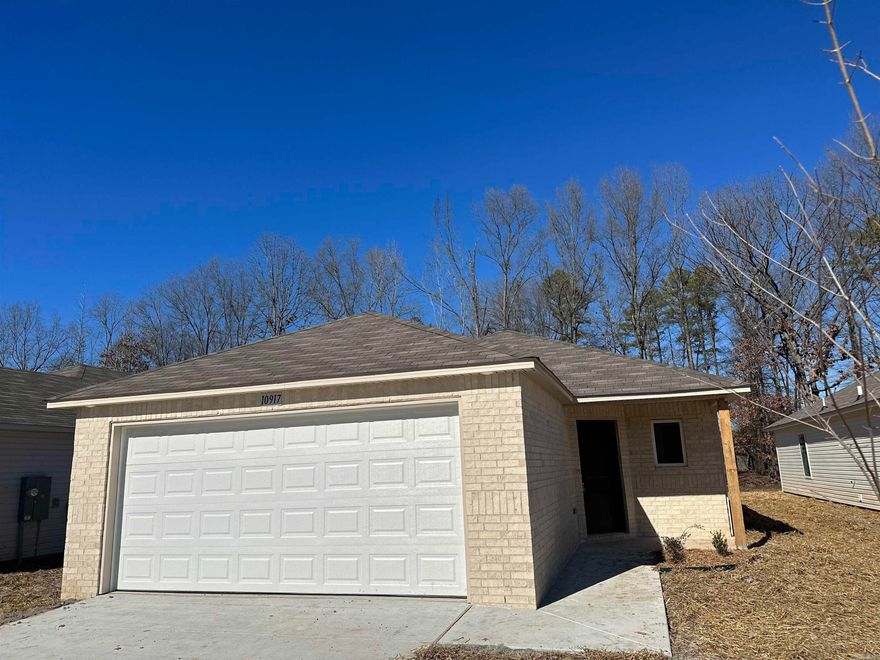 Ridgeland plan  Upgrades in this home: 3050 Low E window in Master Bedroom, plumbing faucet upgrade 2, door bell, 3 added fan pre-wire and brace, wall mounted TV pre-wire, HVAC rigid duct upgrade, refrigerator cabinet, laminate flush bar top in Kitchen, Luxury Vinyl Plank flooring in wet areas and Living Room and adjacent hallways, raised ceilings in Living Areas per municipal requirements, Cheyenne style interior doors, baseboards level 2, 25in. wide attic stair unit, LED disk lights in Kitchen and Living Room and Master Bedroom, full sod, microwave hood in Kitchen, smooth top range.