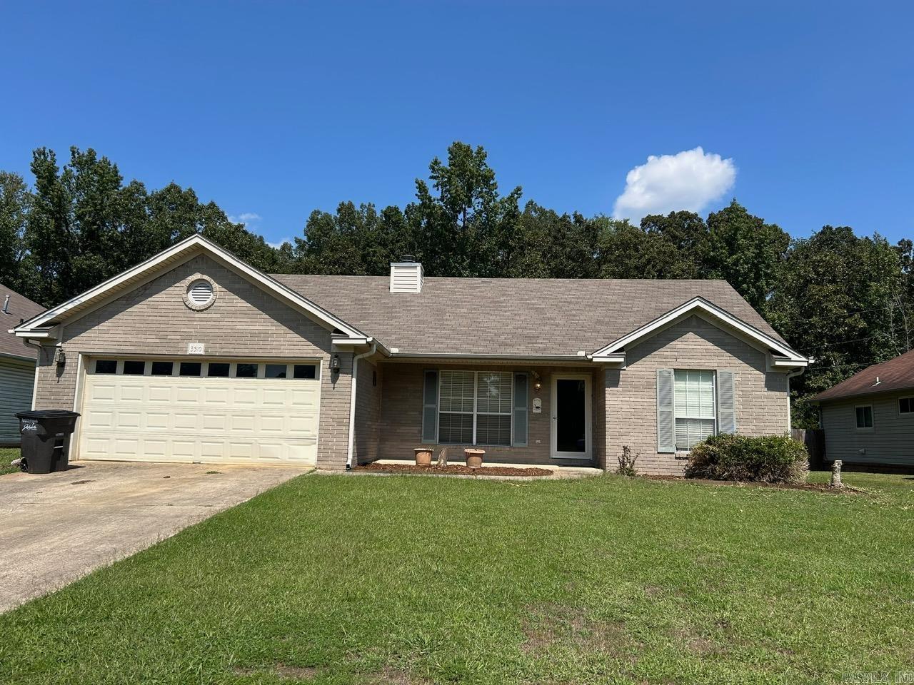 This is the one you've been looking for ā a beautifully maintained 3-bedroom, 2-bath home with a 2-car garage, located on a quiet cul-de-sac lot and priced under $200,000! Step inside to an open-concept layout featuring a spacious living room, dining area, and kitchen that flow together seamlessly ā perfect for everyday living and entertaining. The two guest bedrooms and full bath are thoughtfully separated from the private primary suite, offering both comfort and privacy. Enjoy a generous backyard with no rear neighbors ā just peaceful green space behind. The large lot provides ample room for outdoor activities or future landscaping ideas. This move-in ready home is waiting for you. Donāt miss out!